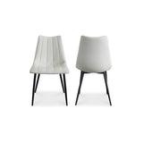 Alibi Ivory Dining Chair (Set of 2) by MOES at Eve Furniture