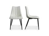 Alibi Ivory Dining Chair (Set of 2) by MOES at Eve Furniture