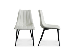 Alibi Ivory Dining Chair (Set of 2) by MOES at Eve Furniture