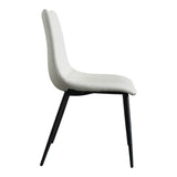 Alibi Ivory Dining Chair (Set of 2) by Moe's Home at Eve Furniture
