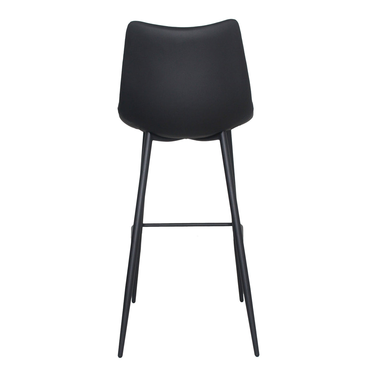 Alibi Matte Black Barstool (Set of 2) by MOES at Eve Furniture