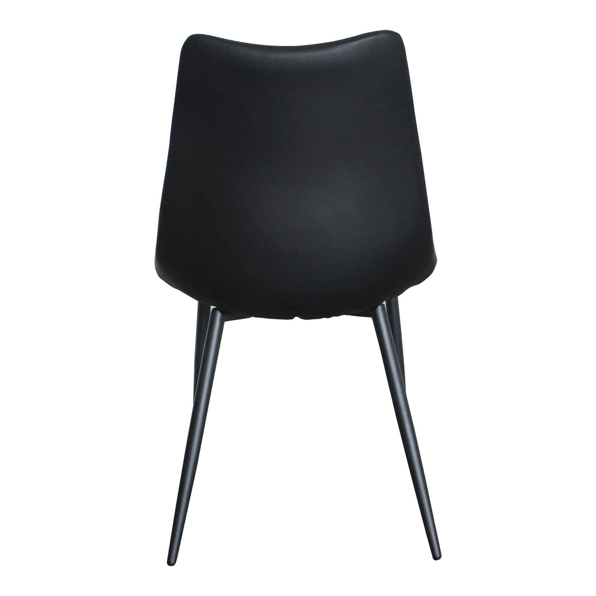 Alibi Matte Black Dining Chair (Set of 2) by Moe's Home at Eve Furniture