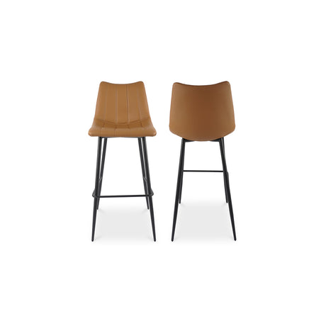 Alibi Tan Barstool (Set of 2) by MOES at Eve Furniture