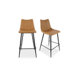 Alibi Tan Counter Stool (Set of 2) by MOES at Eve Furniture