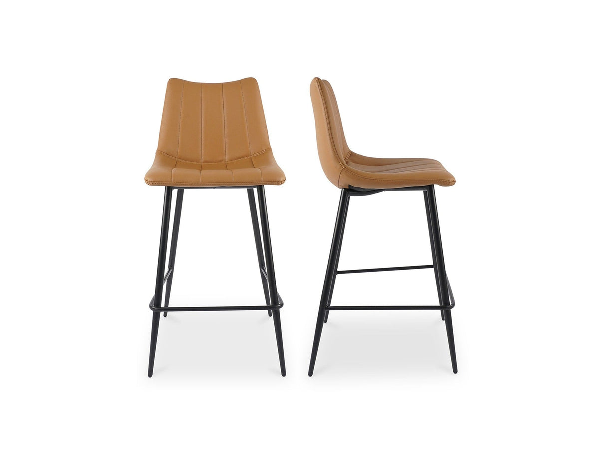 Alibi Tan Counter Stool (Set of 2) by MOES at Eve Furniture