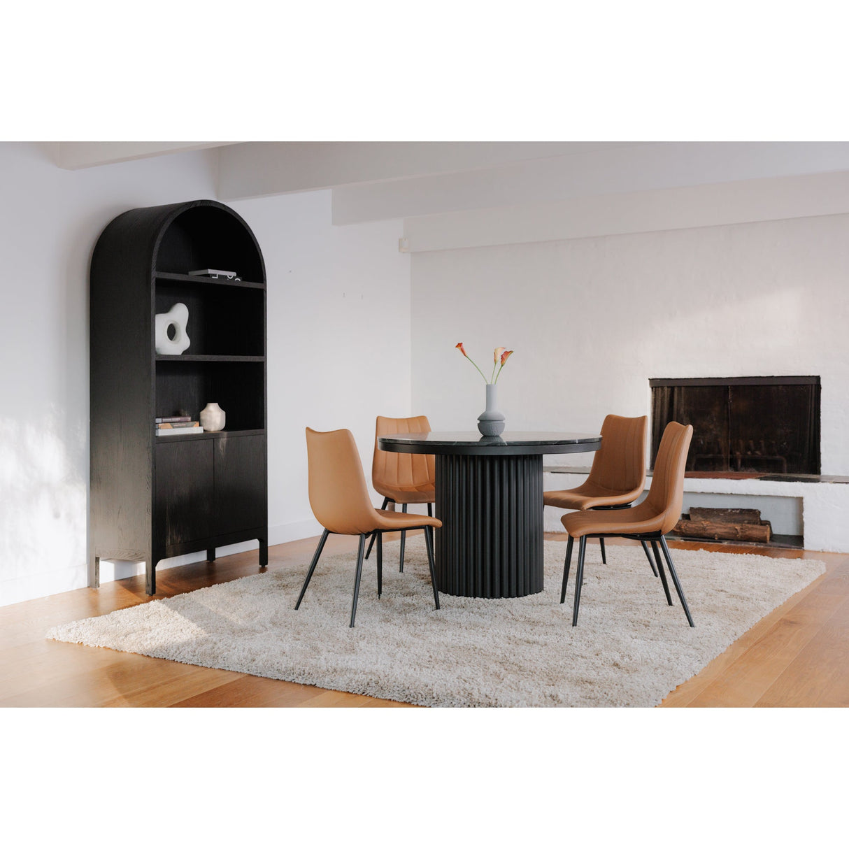 Alibi Tan Dining Chair (Set of 2) by MOES at Eve Furniture