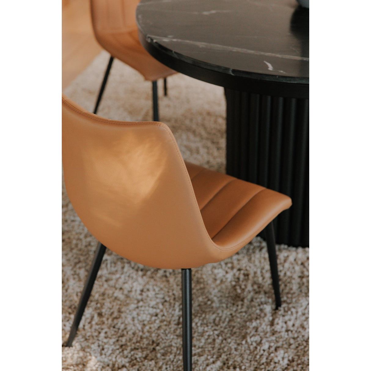 Alibi Tan Dining Chair (Set of 2) by Moe's Home at Eve Furniture