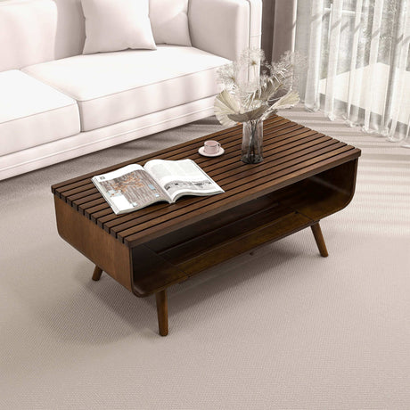 Alice Coffee Table Walnut by Ashcroft Furniture at Eve Furniture