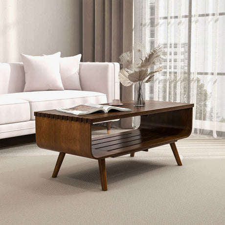 Alice Coffee Table Walnut by Ashcroft Imports at Eve Furniture