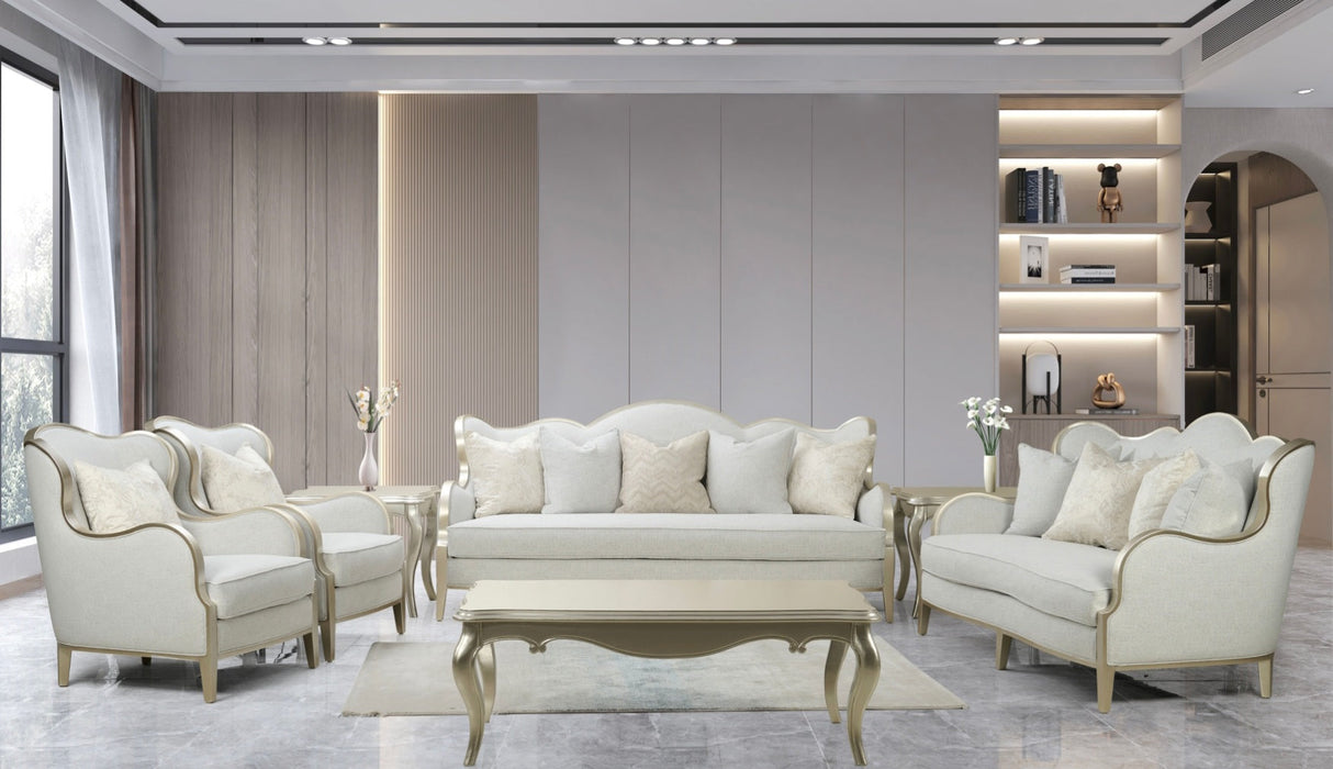 Alice Luxury Living Room Set by Cosmos Furniture at Eve Furniture