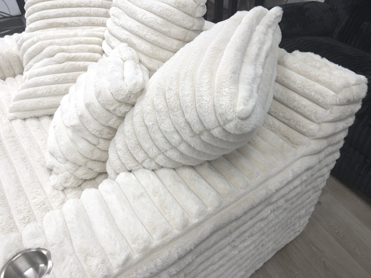 Align Beige Oversized Chaise Lounge by Happy Homes at Eve Furniture