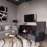 Alina Performance Velvet Tall Tufted Back Chair