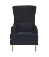 Alina Performance Velvet Tall Tufted Back Chair