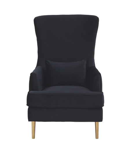 Alina Performance Velvet Tall Tufted Back Chair by TOV Furniture at Eve Furniture