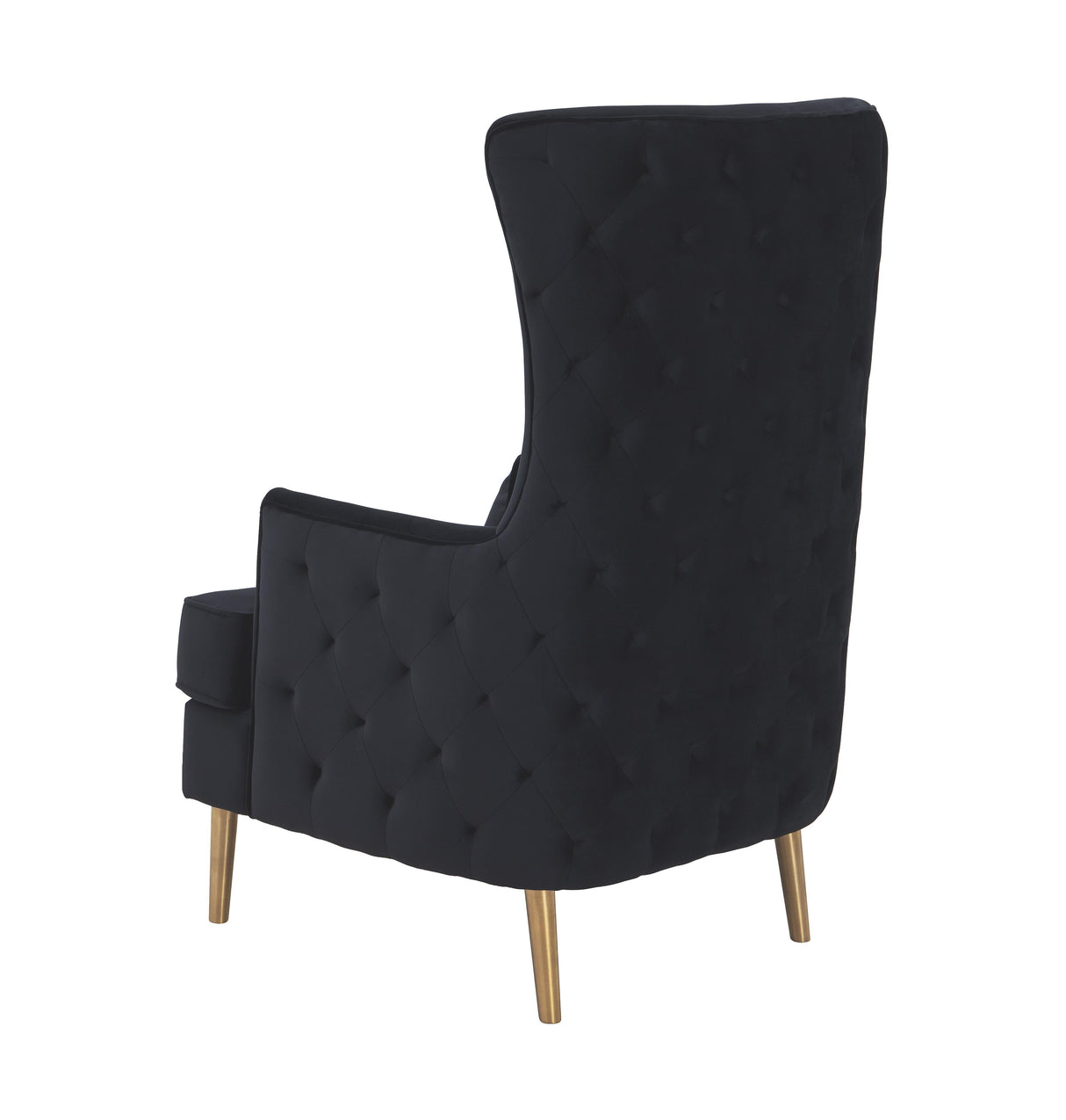 Alina Performance Velvet Tall Tufted Back Chair