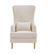 Alina Performance Velvet Tall Tufted Back Chair
