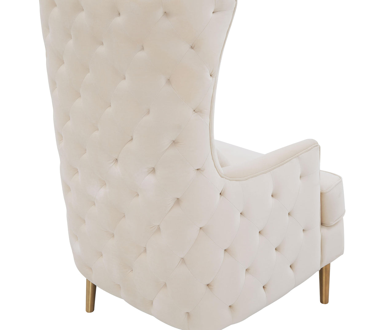 Alina Performance Velvet Tall Tufted Back Chair