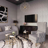 Alina Performance Velvet Tall Tufted Back Chair