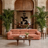 Alis Orange Modular Sectional by Zuomod at Eve Furniture