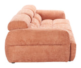 Alis Orange Modular Sectional by Zuomod at Eve Furniture