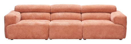 Alis Orange Modular Sectional by Zuomod at Eve Furniture