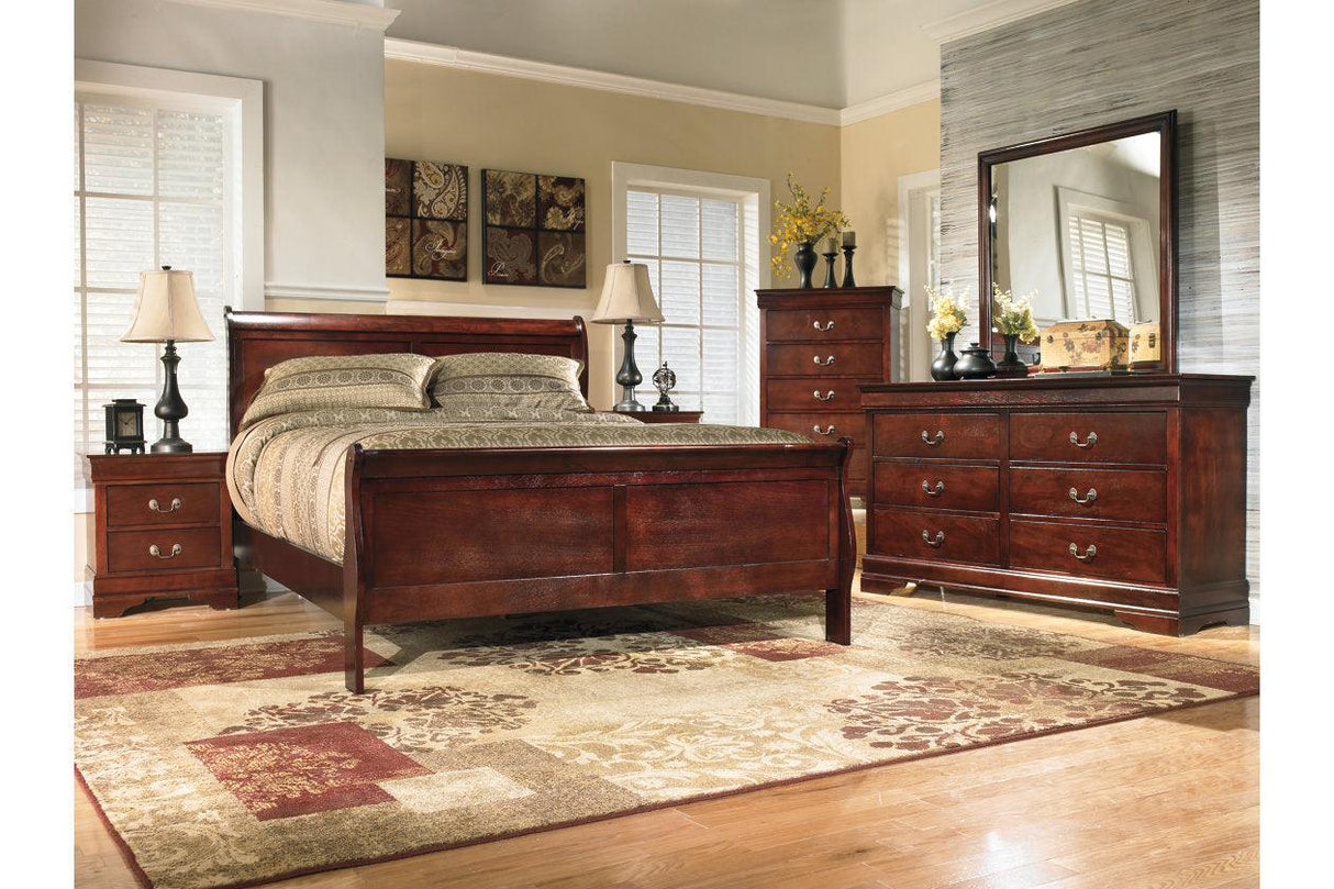 Alisdair Reddish Brown Dresser by Ashley at Eve Furniture