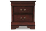 Alisdair Reddish Brown Nightstand by Ashley at Eve Furniture