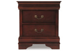 Alisdair Reddish Brown Nightstand by Ashley at Eve Furniture