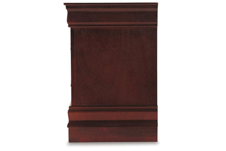 Alisdair Reddish Brown Nightstand by Ashley at Eve Furniture