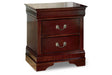 Alisdair Reddish Brown Nightstand by Ashley at Eve Furniture