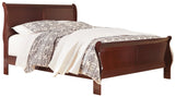 Alisdair Reddish Brown Sleigh Bedroom Set by Ashley at Eve Furniture