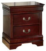 Alisdair Reddish Brown Sleigh Youth Bedroom Set by Ashley at Eve Furniture