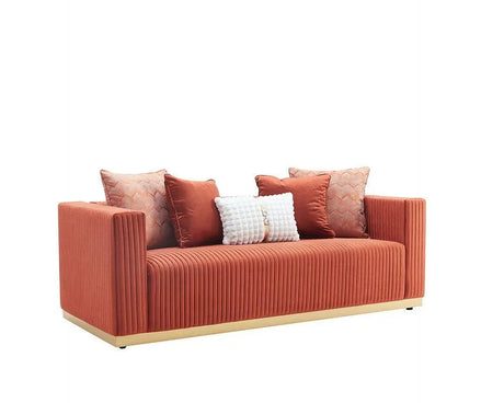 Alisha Rust Sofa & Loveseat by New Era Innovations at Eve Furniture