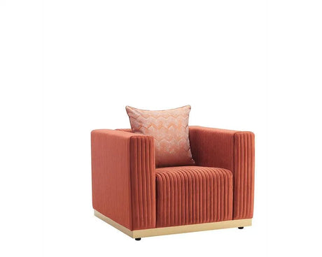 Alisha Rust Sofa & Loveseat by New Era Innovations at Eve Furniture