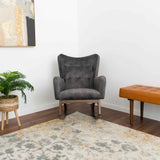 Alistair Gray Fabric Rocking Chair by Ashcroft Furniture at Eve Furniture