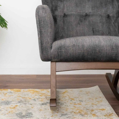 Alistair Gray Fabric Rocking Chair by Ashcroft Furniture at Eve Furniture