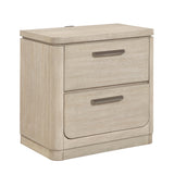 Alita Beige/Light Gray Natural Bedroom Set by Homelegance at Eve Furniture