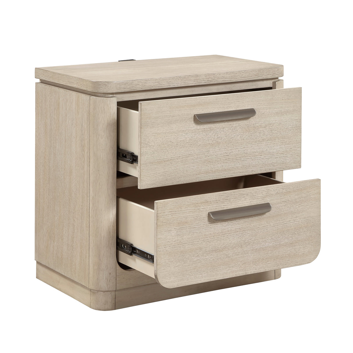 Alita Beige/Light Gray Natural Bedroom Set by Homelegance at Eve Furniture
