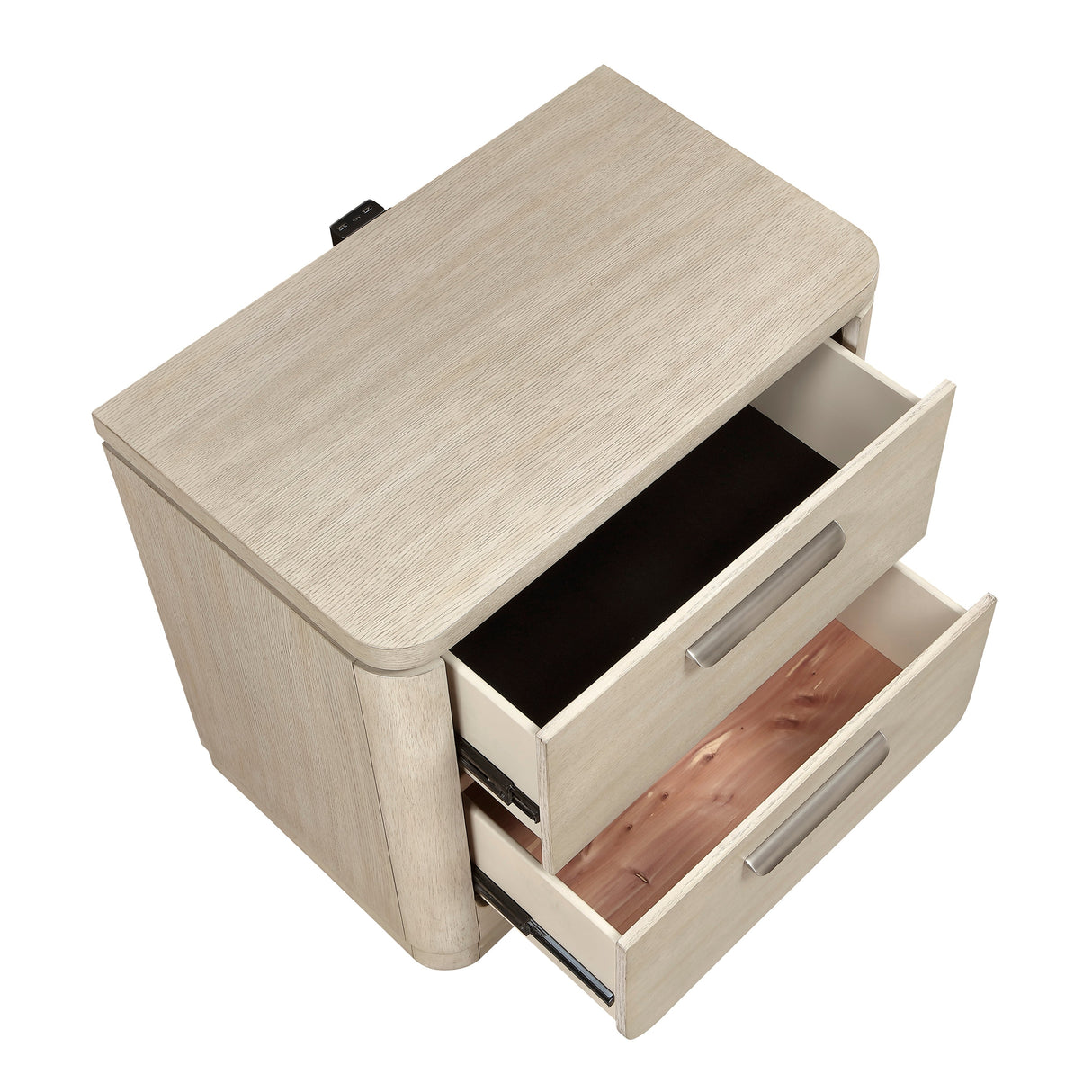 Alita Beige/Light Gray Natural Bedroom Set by Homelegance at Eve Furniture