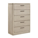 Alita Beige/Light Gray Natural Bedroom Set by Homelegance at Eve Furniture