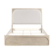 Alita Beige/Light Gray Natural Bedroom Set by Homelegance at Eve Furniture