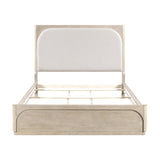 Alita Beige/Light Gray Natural Bedroom Set by Homelegance at Eve Furniture