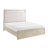 Alita Beige/Light Gray Natural Bedroom Set by Homelegance at Eve Furniture