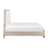 Alita Beige/Light Gray Natural Bedroom Set by Homelegance at Eve Furniture
