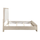 Alita Beige/Light Gray Natural Bedroom Set by Homelegance at Eve Furniture