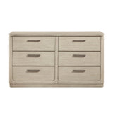 Alita Beige/Light Gray Natural Bedroom Set by Homelegance at Eve Furniture