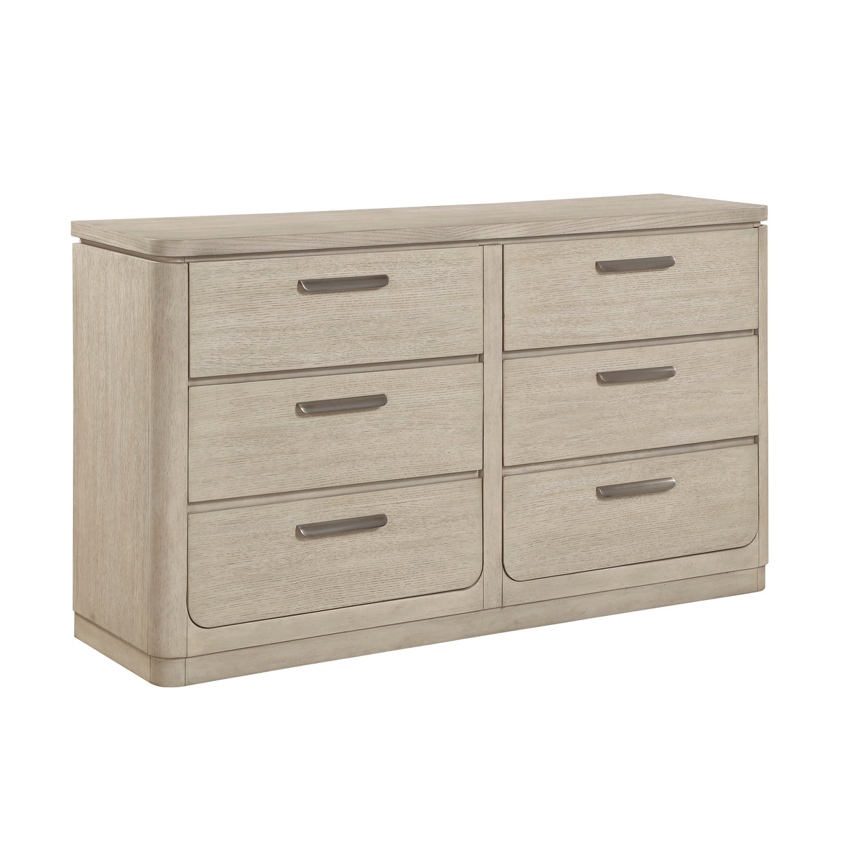 Alita Beige/Light Gray Natural Bedroom Set by Homelegance at Eve Furniture