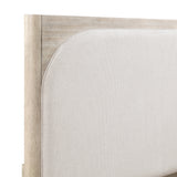 Alita Beige/Light Gray Natural Queen 5-Piece Bedroom Set by Homelegance at Eve Furniture
