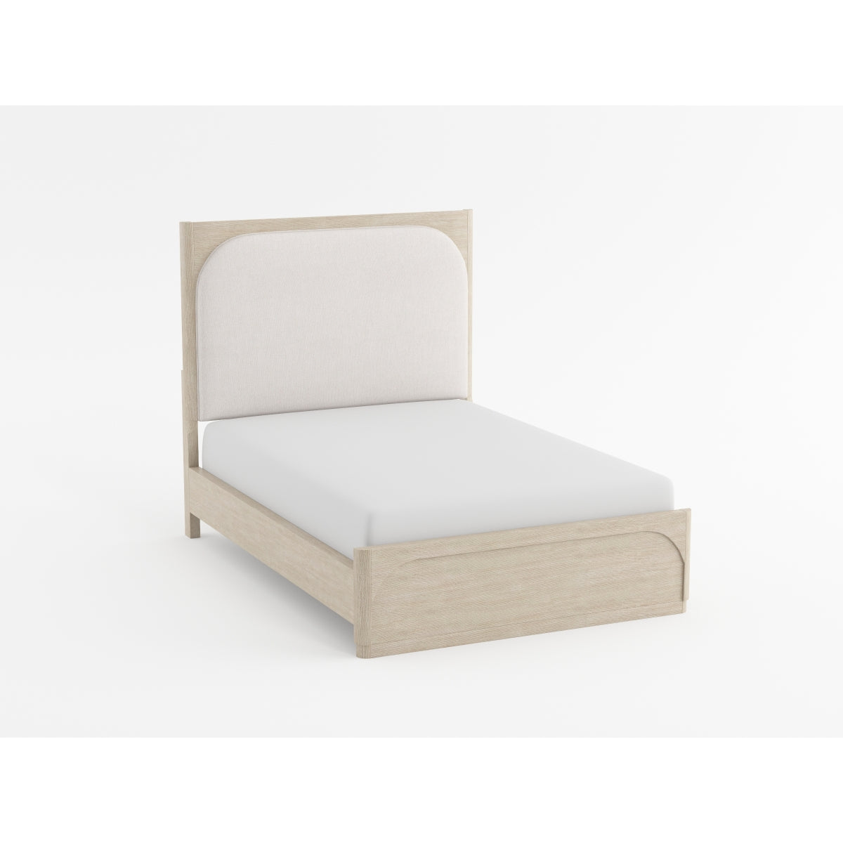 Alita Beige/Light Gray Natural Queen Bed by Homelegance at Eve Furniture