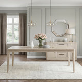 Alita Light Gray Natural 7-Piece Expandable Dining Set by Homelegance at Eve Furniture